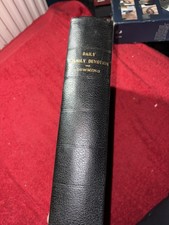 Rare Old Leather Bound Book A