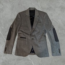 Zara Blazer Men 36 Black Tag