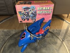 Mego Batman Batcycle Vehicle 8 Action Vintage Boxed Rare DC Comics Toy