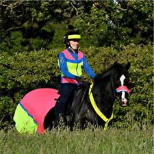 Equisafety Multi Colour Hi Vis Waistcoat Pink/Yellow
