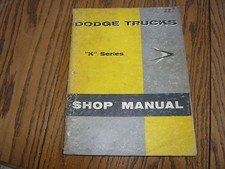 Dodge Truck K Series Shop