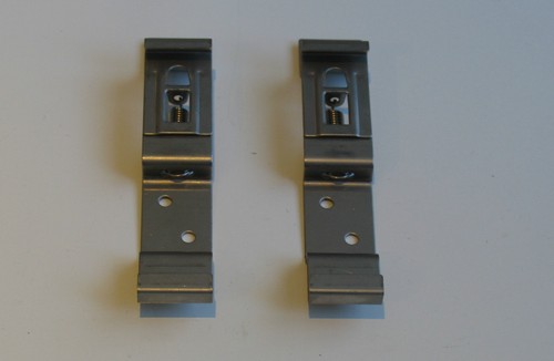 Spring number plate holders - 2,