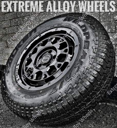 Black alloy wheels fits - black,