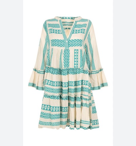Tiered beach dress greek style - greek,
