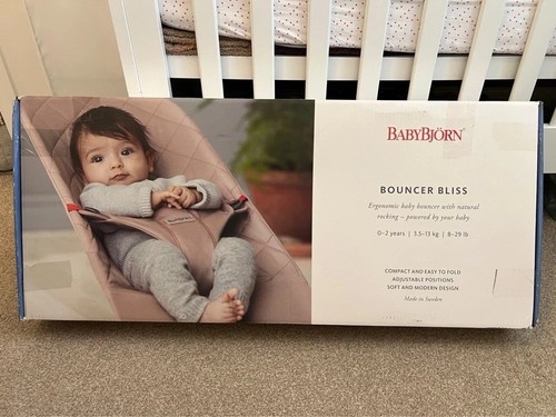 Babybjorn bouncer pink - babybjorn,
