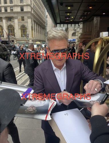 Chef gordon ramsay signed - ramsay, prop