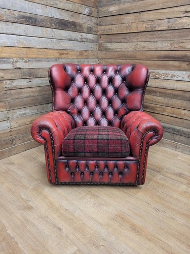 Chesterfield wingback armchair - chesterfield,