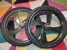 Bmx mag wheelset black - wheelset,