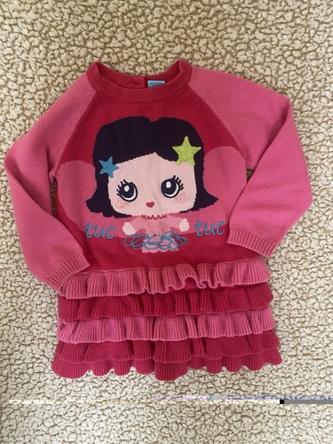 Tuc sweater dress - tuc, pink