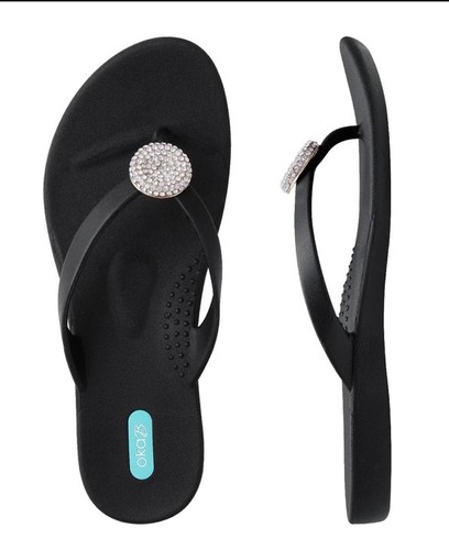 Oka womens black - oka, flip
