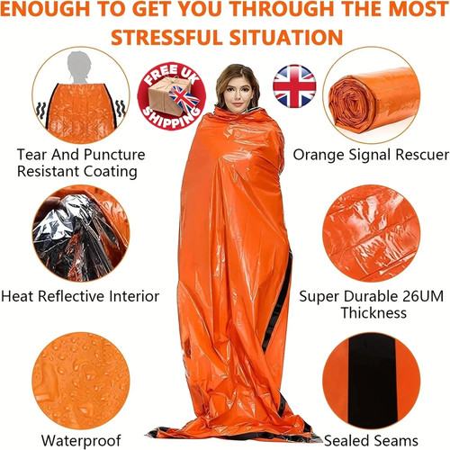 Emergency survival sleeping - survival,