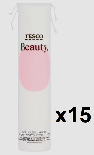Box tesco double faced - of,