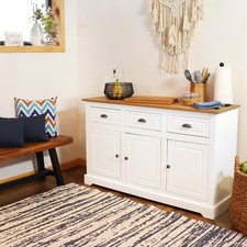 Solid Pine Sideboard with 3