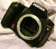 PENTAX K100D 6.1MP DIGITAL CAMERA BODY ONLY ** FAULTY