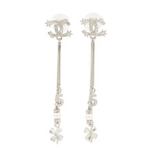 CHANEL CC Logo NO5 Faux Pearl