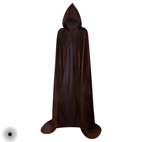 Unisex hooded cloak long cape - long,