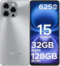 DOOGEE Note 58 Mobile Phones, (2025) Newest Android 15 Phone, 6250mAh Natural 