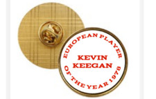 Kevin Keegan badge European 1978 Winners badge Liverpool