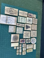 Wooden Block Rubber Stamps JOB
