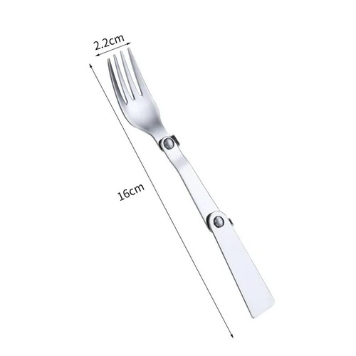 Folding spork spoon set - spoon,