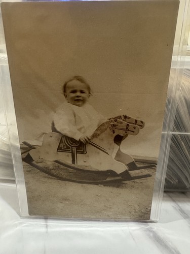 Rppc baby rocking horse toy - rocking,
