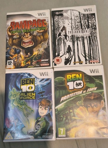 Nintendo wii job - lot, games