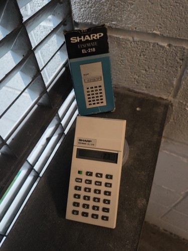 Vintage sharp elsi mate 218 - vintage,