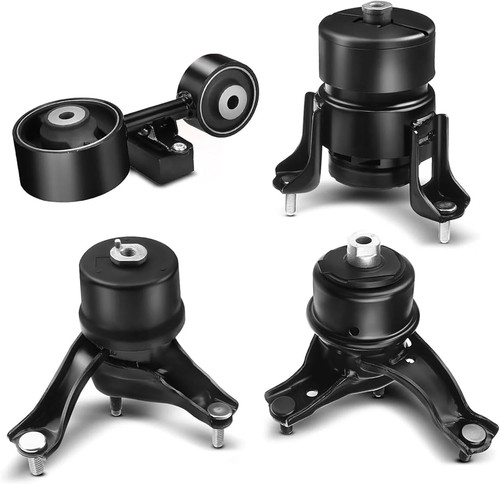 Set engine motor mount - of,