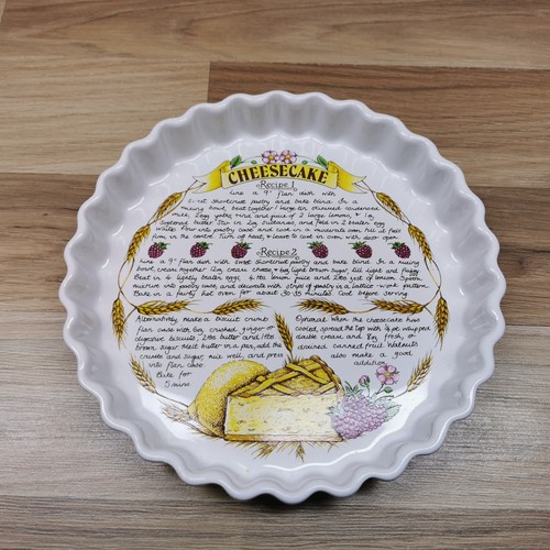 Vintage ceramic cheese cake - vintage,