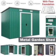 Metal Garden Shed 6 X 4, 8 X
