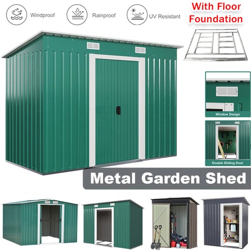 Metal garden shed - 6, 8