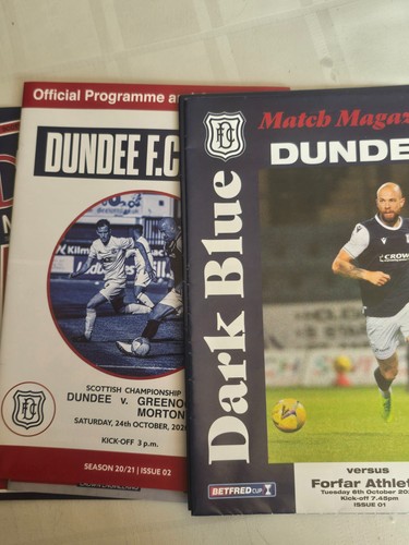 Dundee home programmes - dundee,