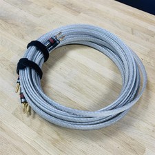 QED Airlock Bi Wire Speaker Cables 5m (Pair) 2 by 4 Banana Plugs