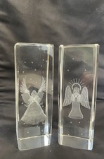 Set of 2 Crystal Blocks with