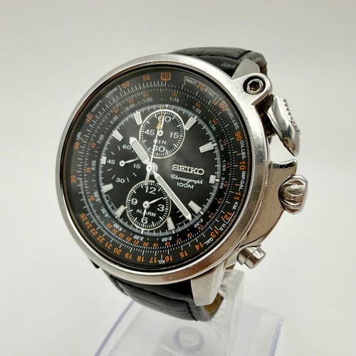 Seiko pilot chronograph 7t62 - pilot,