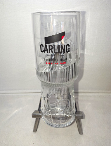 Carling pint beer glass clear - carling,