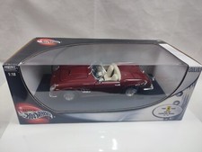 Hotwheels silver 1/18 scale 1960 69 FERRARI 250 GT California spider red 