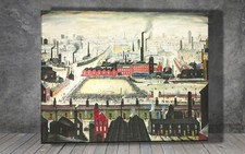 L. S. Lowry The Football Match
