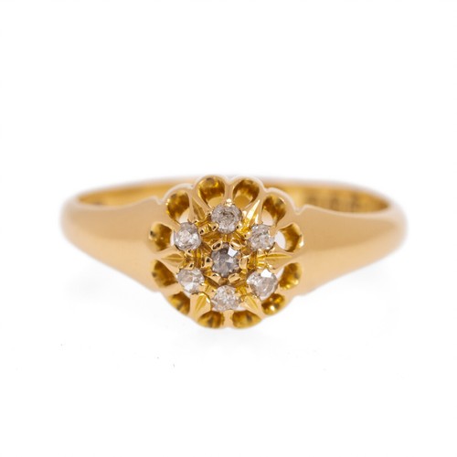 Antique 18ct gold ring - antique,