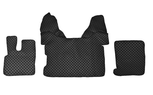 Black floor mats - black,