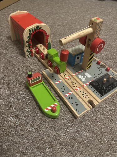 Bigjigs rail wooden coal canal - rail,