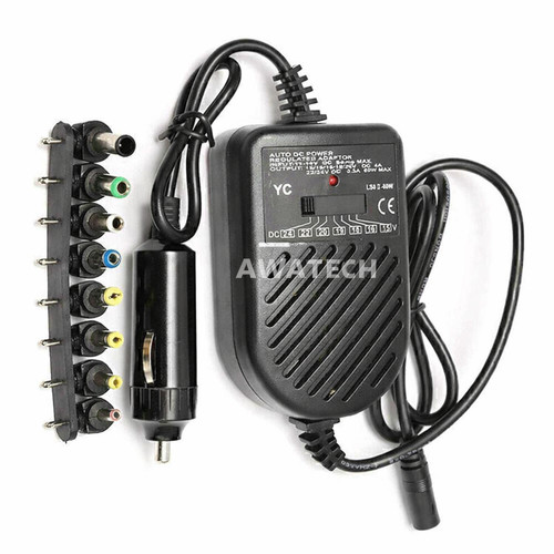 80w universal car charger - dc,