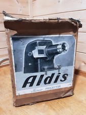A Vintage 1950s Aldis Minor Film Slide Projector With Box And Instructions 
