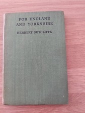 Herbert Sutcliffe for England and Yorkshire, Cricket Book Autobiography Hardback