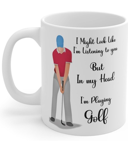 Funny golf mug - mug,