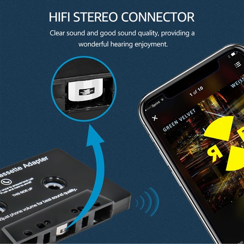 Bluetooth cassette adapter car - adapter,