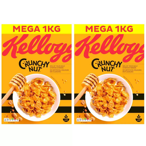 Kellogg crunchy nut sugar - crunchy,