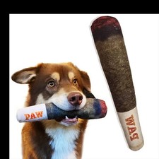 Raw Squeaky Dog Toy Spliff