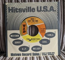 NORTHERN SOUL MOTOWN THE MONITORS  SINCE I LOST YOU GIRL 7" SINGLE VINYL USA '66