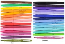 Paper Mate Felt Tip Pen Flair Medium Tip Huge Range of Colours
